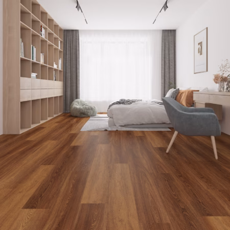 Manhattan SPC | GOLDEN OAK by SILENT BLUE installed room scene
