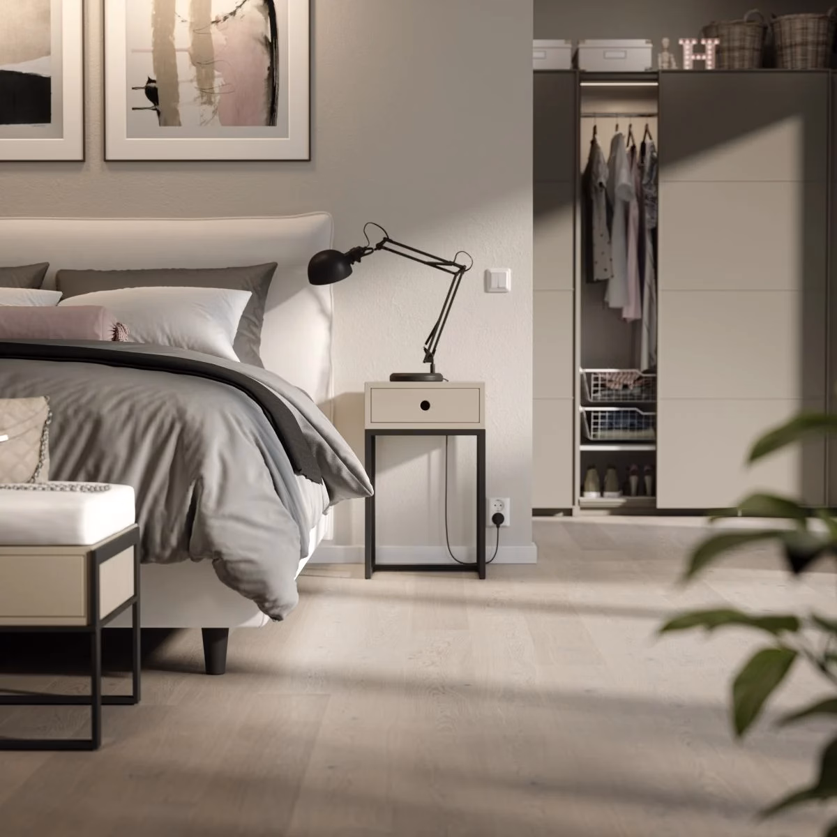Bjelin Woodura Powder White Oak S Blend