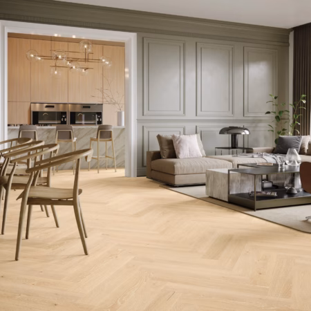 Barlinek Pudding Oak Herringbone