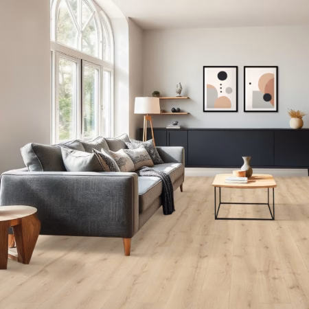 Quick-Step Nomad Oak laminate flooring in a room