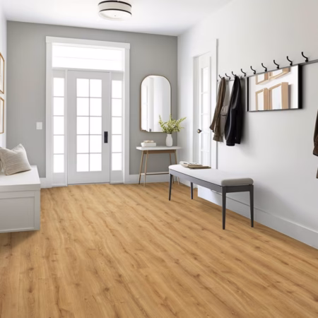 Quick-Step Russet Oak laminate flooring in a room