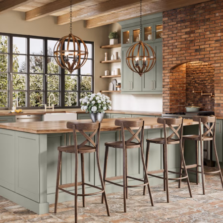 US Cabinet Depot Haven Sage cabinet kitchen inspiration