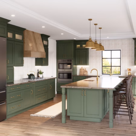 US Cabinet Depot Shaker Ivy cabinet kitchen inspiration